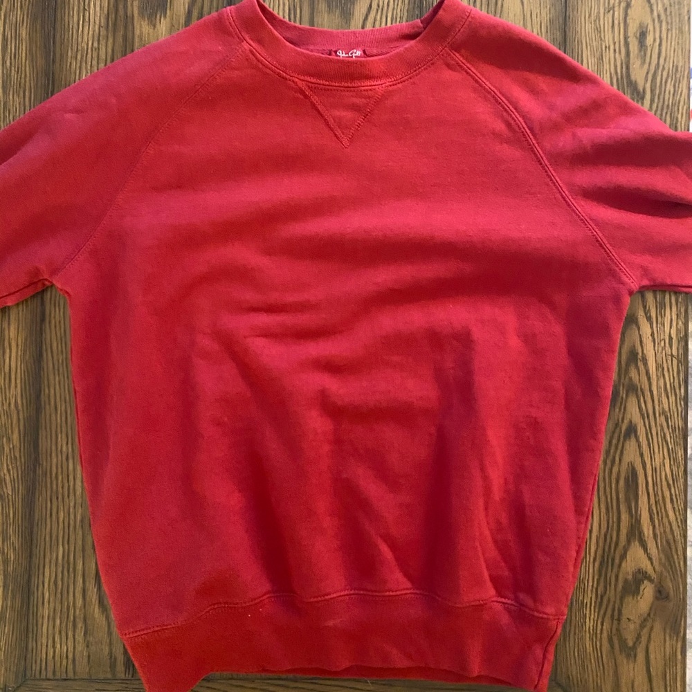 brandy melville red hoodie